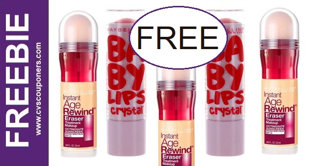 FREE Maybelline Foundation & Baby Lips at CVS