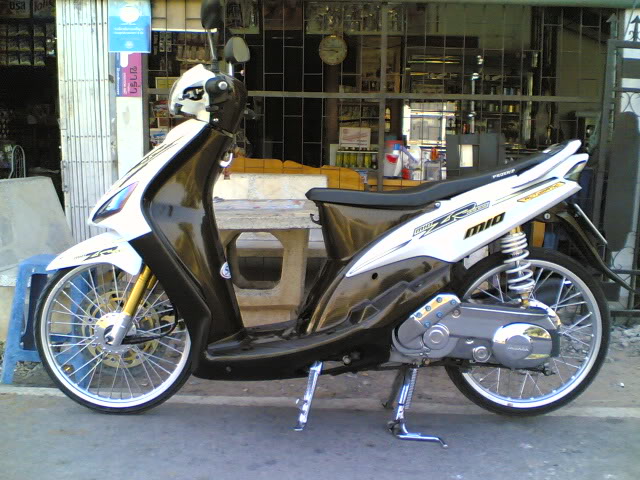 contoh modifikasi yamaha mio automatic