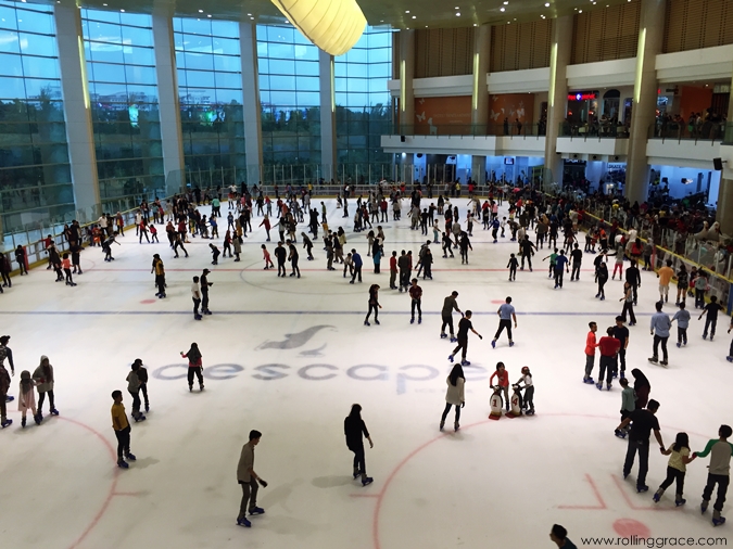 Icescape Ice Rink Ioi City Mall Putrajaya Rolling Grace Your Travel Food Guide To Asia The World