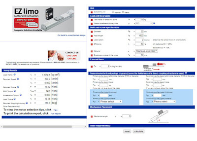 Motor Size Calculator