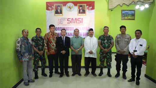 Peresmian Kantor SMSI Asahan-Tanjung Balai