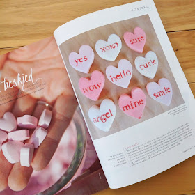 homemade candy conversation hearts