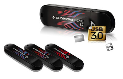 Silicon Power Blaze B10 USB 3.0 Flash Drive With Heat Sensitive Graphics