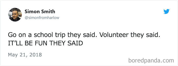 Hilarious Live-Tweets By Dad Who Experienced A 'Horrific' School Trip With 60 Children