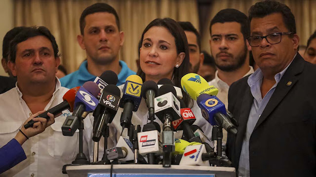 María Corina Machado: La vía no es electoral mientras exista este CNE.