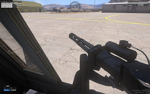 arma3開発版でUH-80の射手の視界が自由に