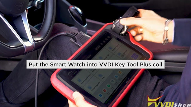 VVDI Key Tool Plus Program SW-007 Watch to Alfa Romeo Giulia 2