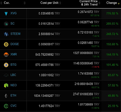 top10 altcoin