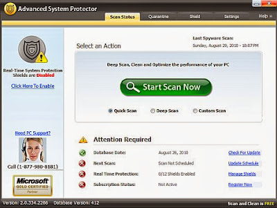 Advanced System Protector V2.1 Download Free