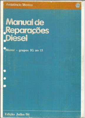 Manual de reparações VW Kombi Diesel