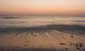 Sunset Milnerton Beach in front Woodbridge Island / Milnerton Golf Course