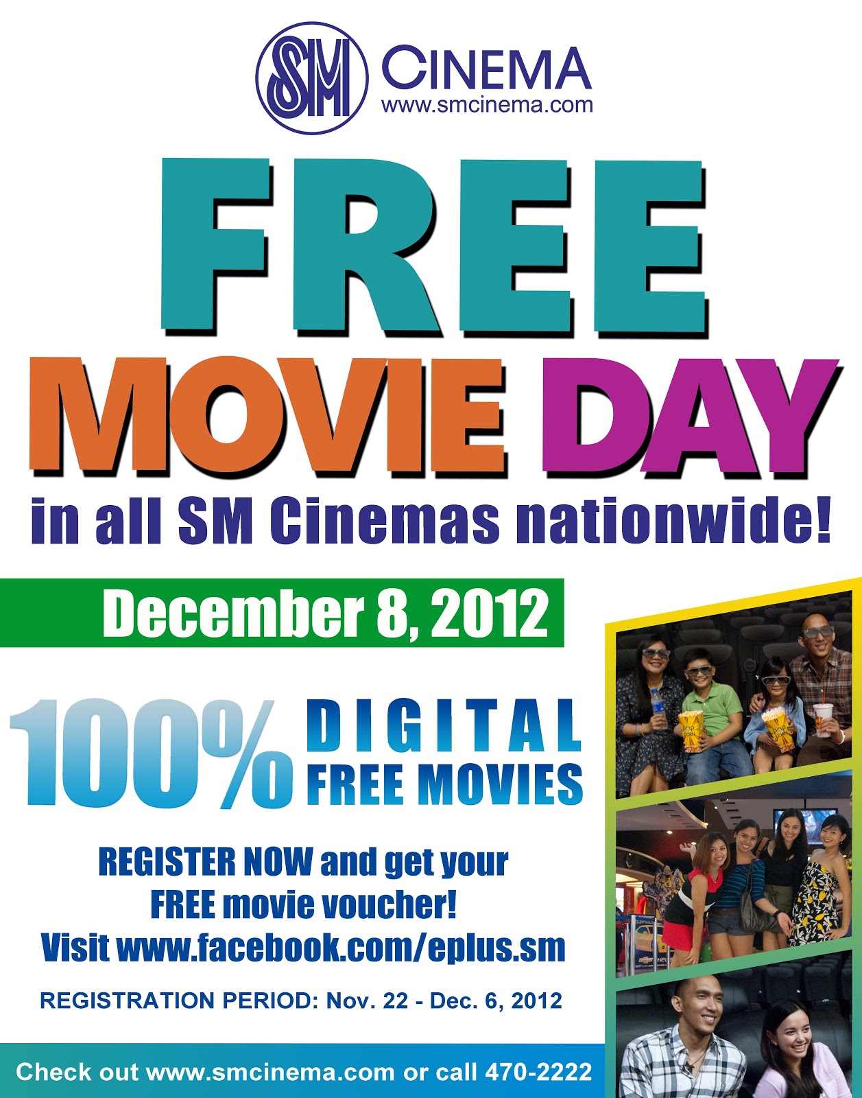 Roam Manila: Free Movie Day in all SM Cinema Nationwide!