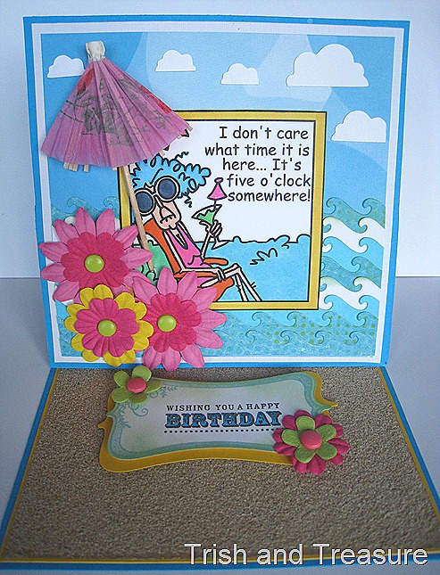 Summer Card Dark Sun Glasses July 2012 001