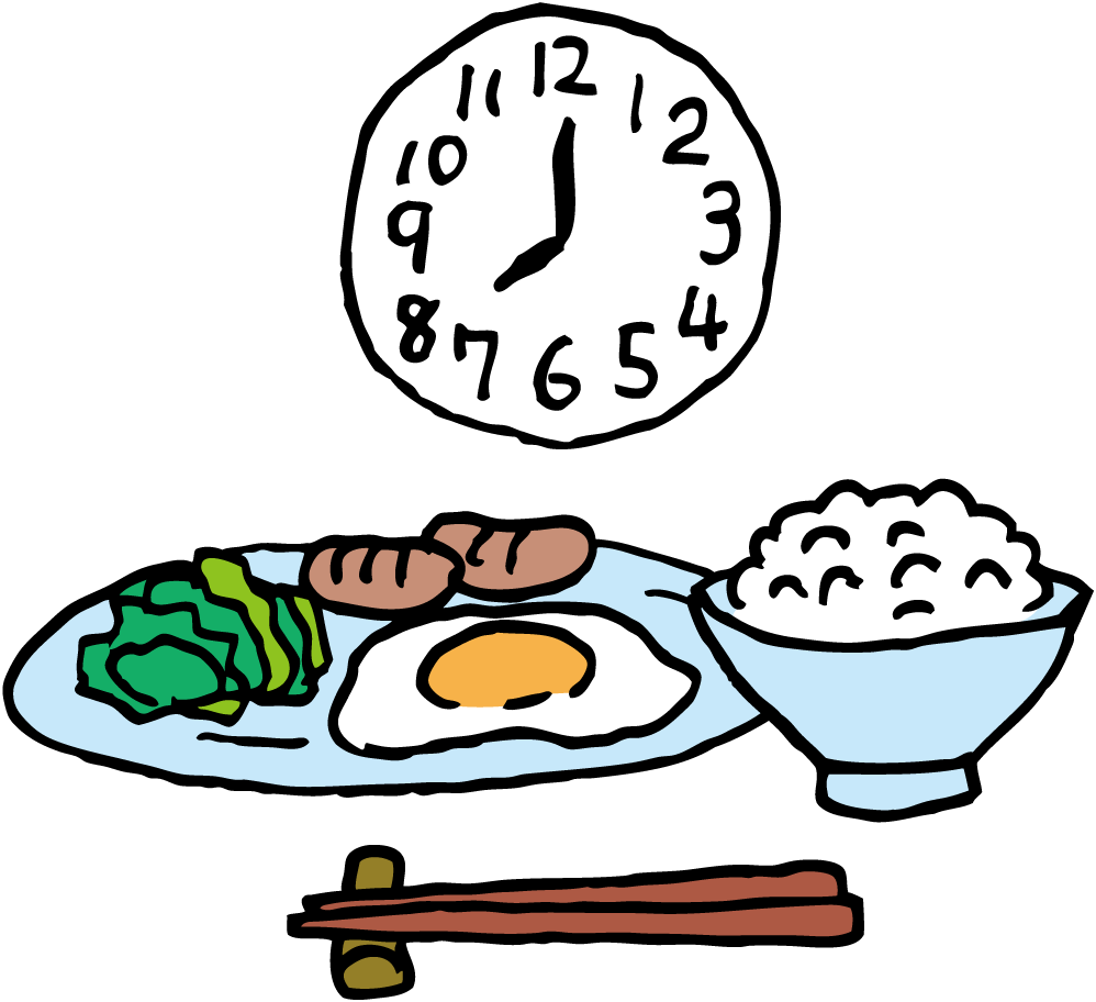 日々のイラスト 朝ごはんのイラスト 日々のイラスト 朝ごはんのイラスト