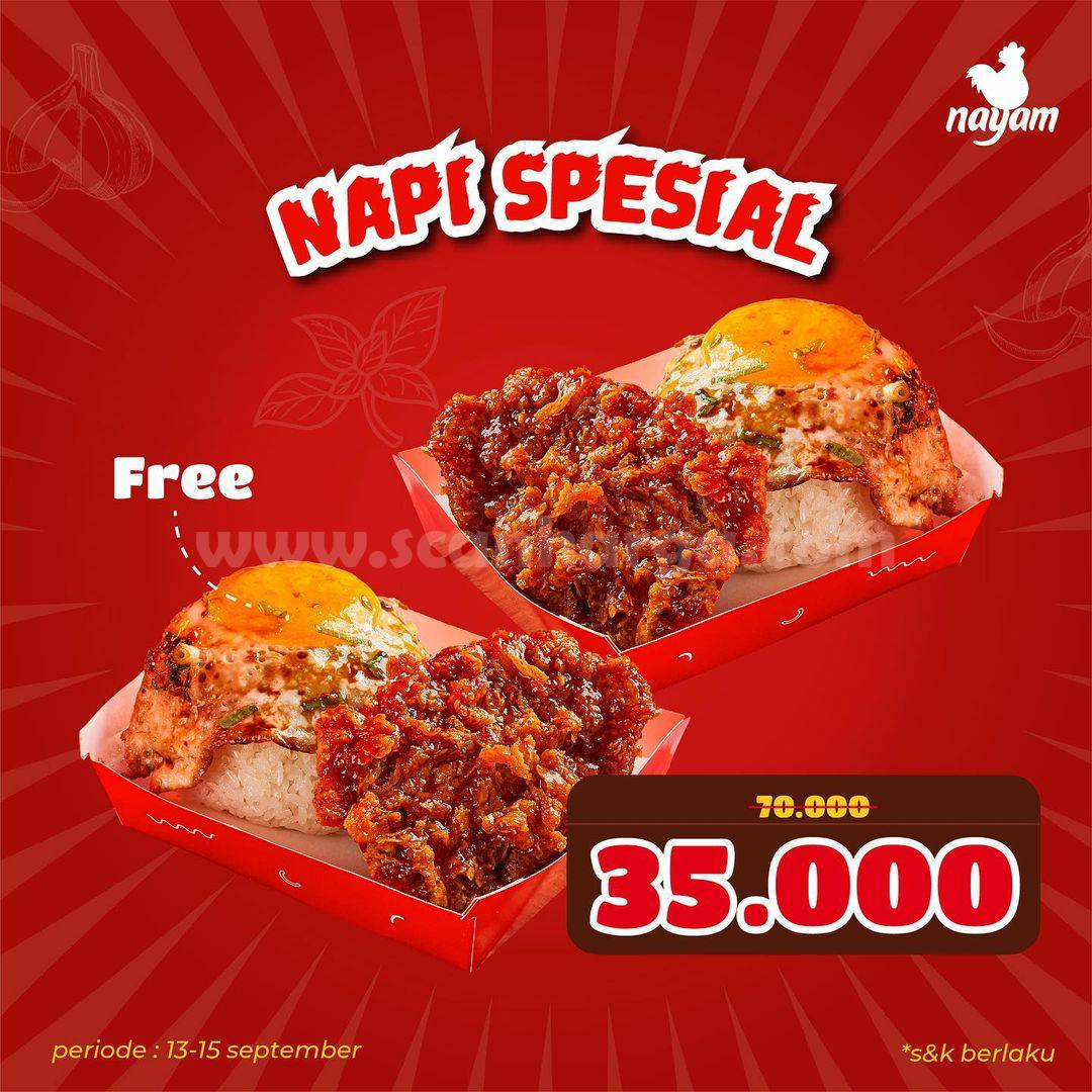 Promo NAYAM Beli 1 GRATIS 1 3