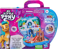 My Little Pony Hitch and Sparkly Critter Corner Mini World Magic Compact Creation Set