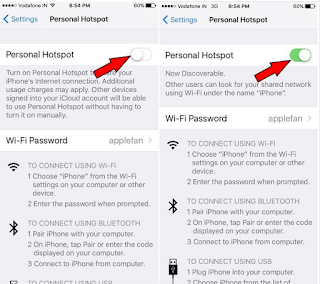 Cara Pengaturan dan Gunakan Hotspot Pribadi di iPhone X, iPhone 8 (Plus), iPhone 7 (+):