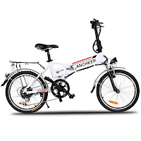 Ancheer Power Plus FOLDING Electric Mountain Bike, image, review features & specifications plus compare with other Ancheer mountain e-bikes