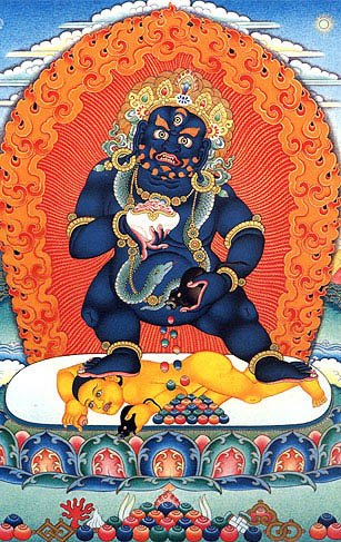 Buddhist BLACK JAMBHALA