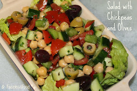 Salad with Chickpeas and Olives