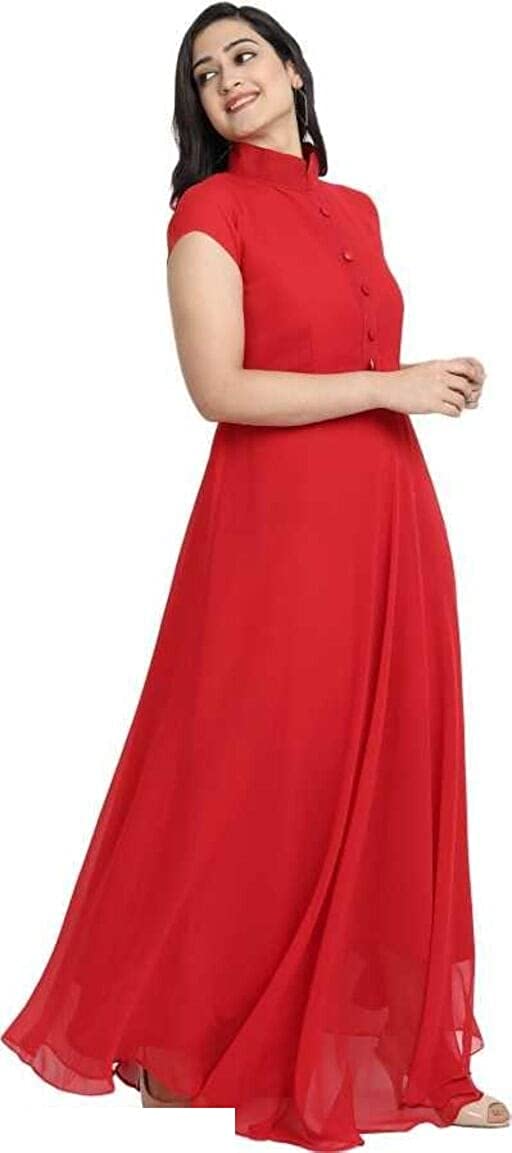 Women's Georgette Gown Designer Traditional Ethnic Look