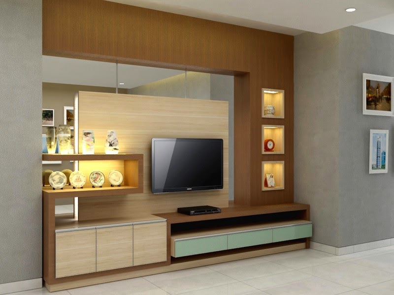 interiorsamarinda Backdrop  TV  Minimalis 