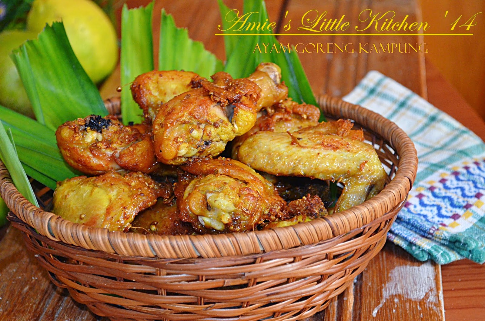 Masakan Kampung: Sayur Lodeh Cocos, Ayam Goreng Kampung 