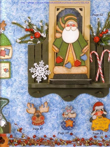 Moldes navideños bonitos y fáciles de hacer ~ Solountip.com