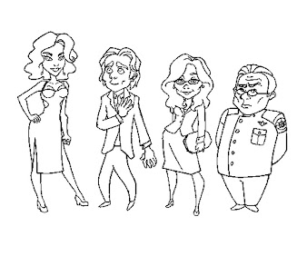 #11 Battlestar Galactica Coloring Page