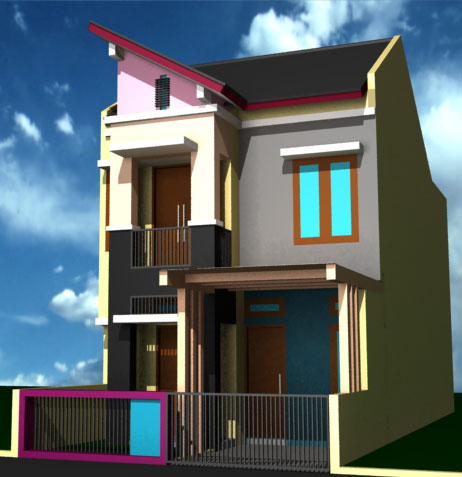  Rumah Minimalis  on Desain Rumah Minimalis 2 Lantai Type 36   Tips Dan Artikel Indonesia