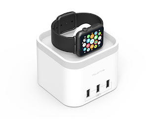  PowerTime Apple Watch Charging Dock with 3 USB Ports