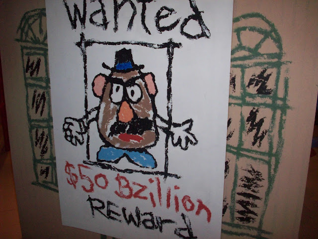 Wanted Mr Potato Head Poster Toy Story Mania Queue Line Disney's Hollywood Studios