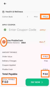 phable app earning proof