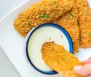 recipe for kids,chicken fingers with honey mustard,Baked Honey Mustard Chicken,