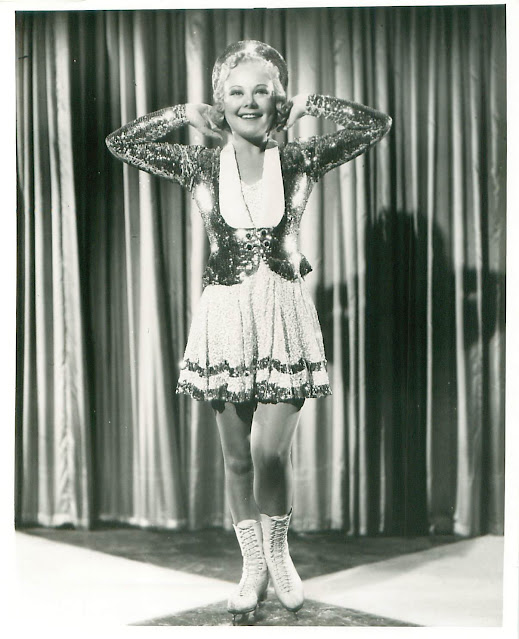 Olympic Gold Medallist in figure skating Sonja Henie