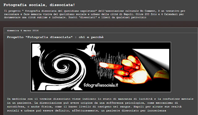 La fotografia dissociata