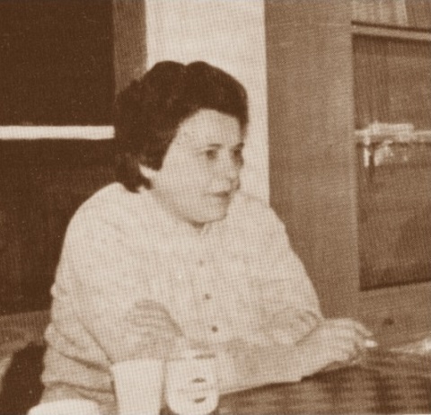 La ajedrecista Maria Rosa Ribes Quintana en 1980