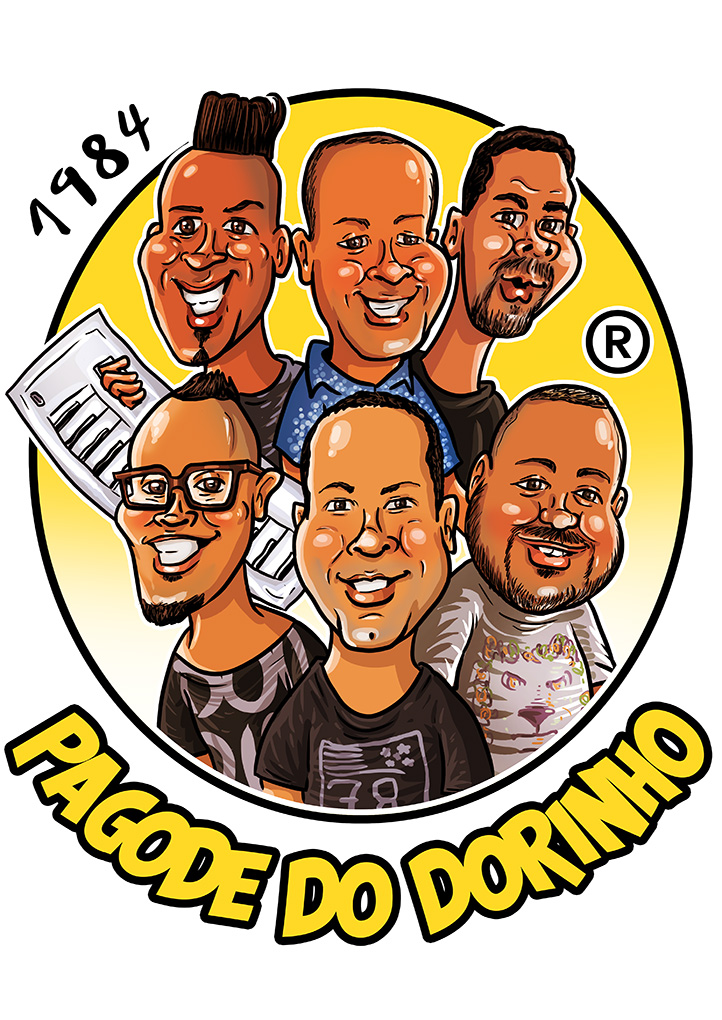 Caricatura Grupo Pagode do Dorinho