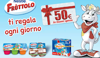 Logo Con Fruttolo vinci decine di buoni spesa da 50 euro