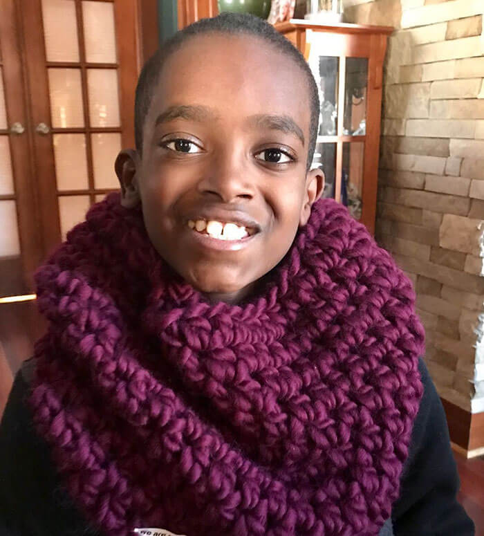 11-Year-Old Boy Learned How To Crochet At The Of Age Five And Is Now A Crocheting Prodigy