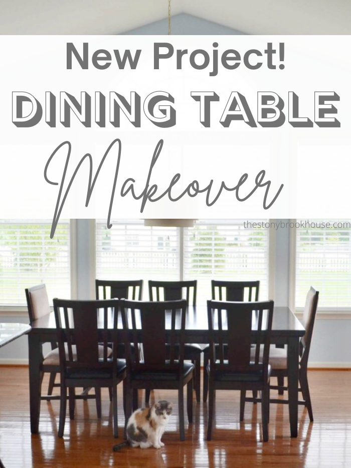 Dining Table Makeover