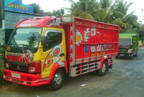 truk canter modif