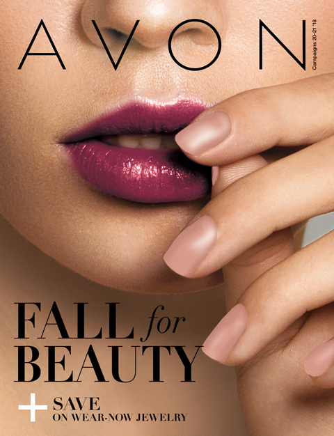 Shop Avon Flyer Campaign 20 - 21 Effective on 9/4/18 - 10/1/18 - Fall for BEAUTY + SAVE ON WEAR-NOW JEWELRY