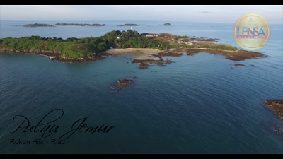 Keindahan Pantai Pulau Jemur - Wisata Rokan Hilir