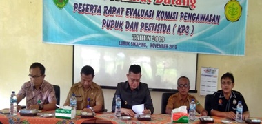 Wabup Pasaman H. Atos Pratama Buka Rapat Evaluasi KP3 Tahun 2019