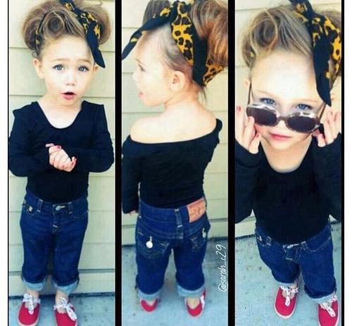 New fashion for litle girls