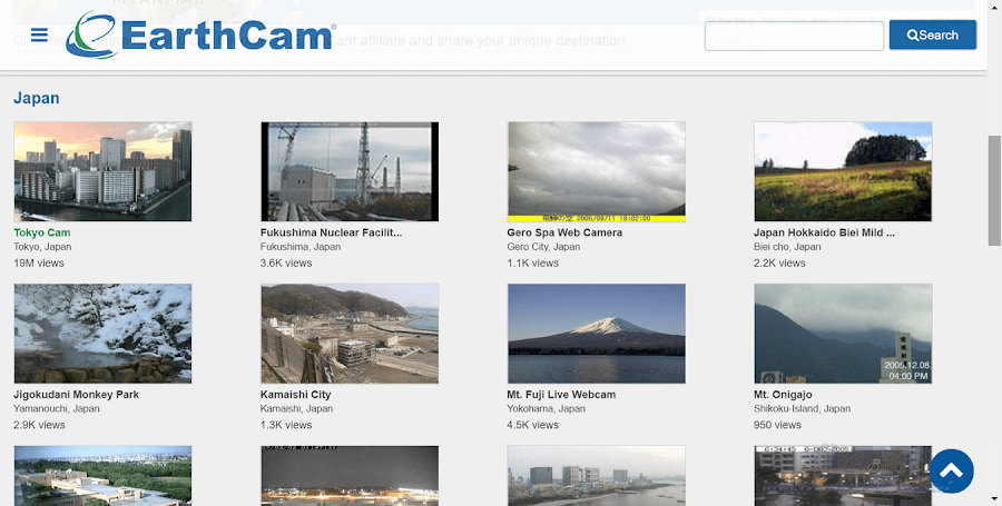 EarthCam 旅遊景點即時畫面