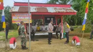 Kasat Binmas Polres Lhokseumawe Cek Persiapan Pos Sat Kamling di 16 Desa