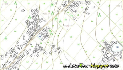 Cara Membuat Peta Garis (CAD) Berkontur dari Google Maps / Earth