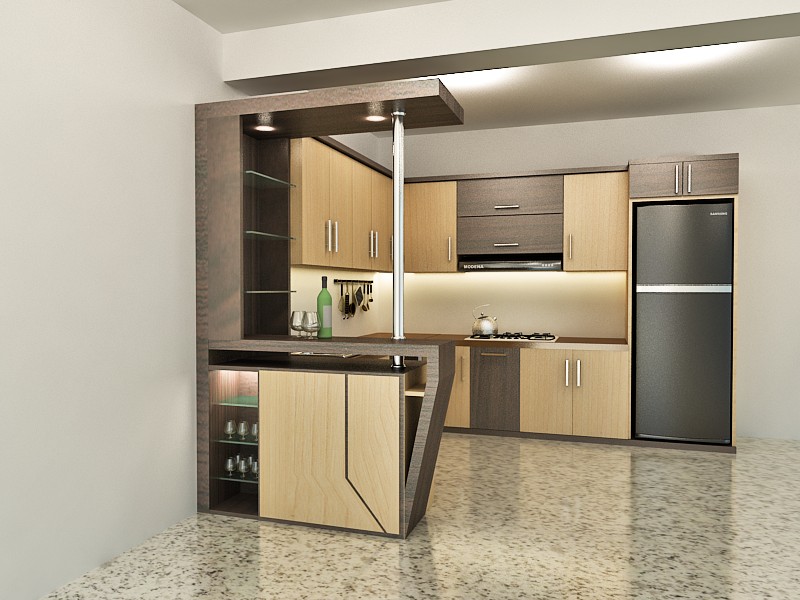  Kitchen  Set  Minimalis  Malang Kitchen  set  Minimalis  di 